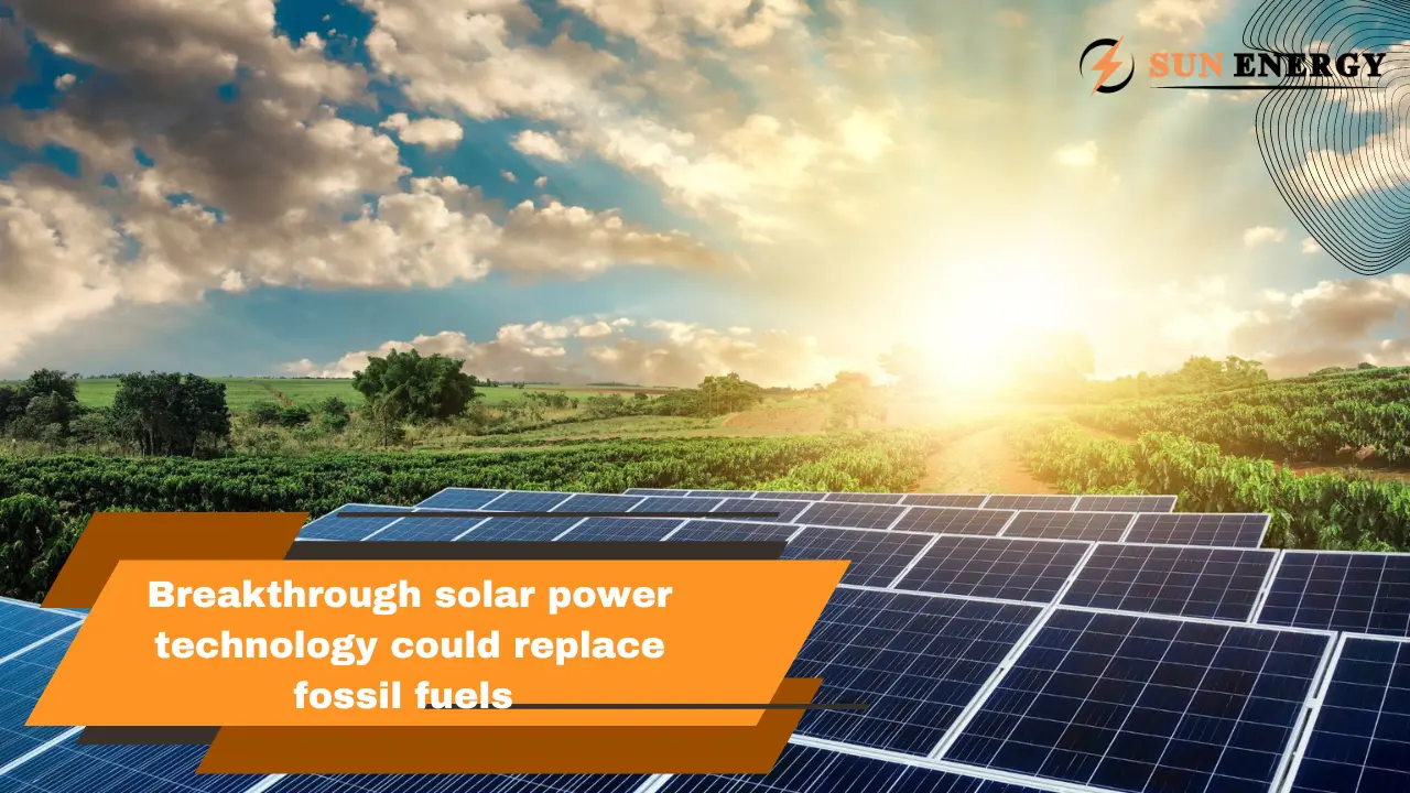 Breakthrough solar power technology could replace fossil fuels in heavy manufacturing