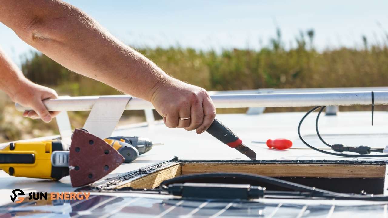 Troubleshooting solar panel