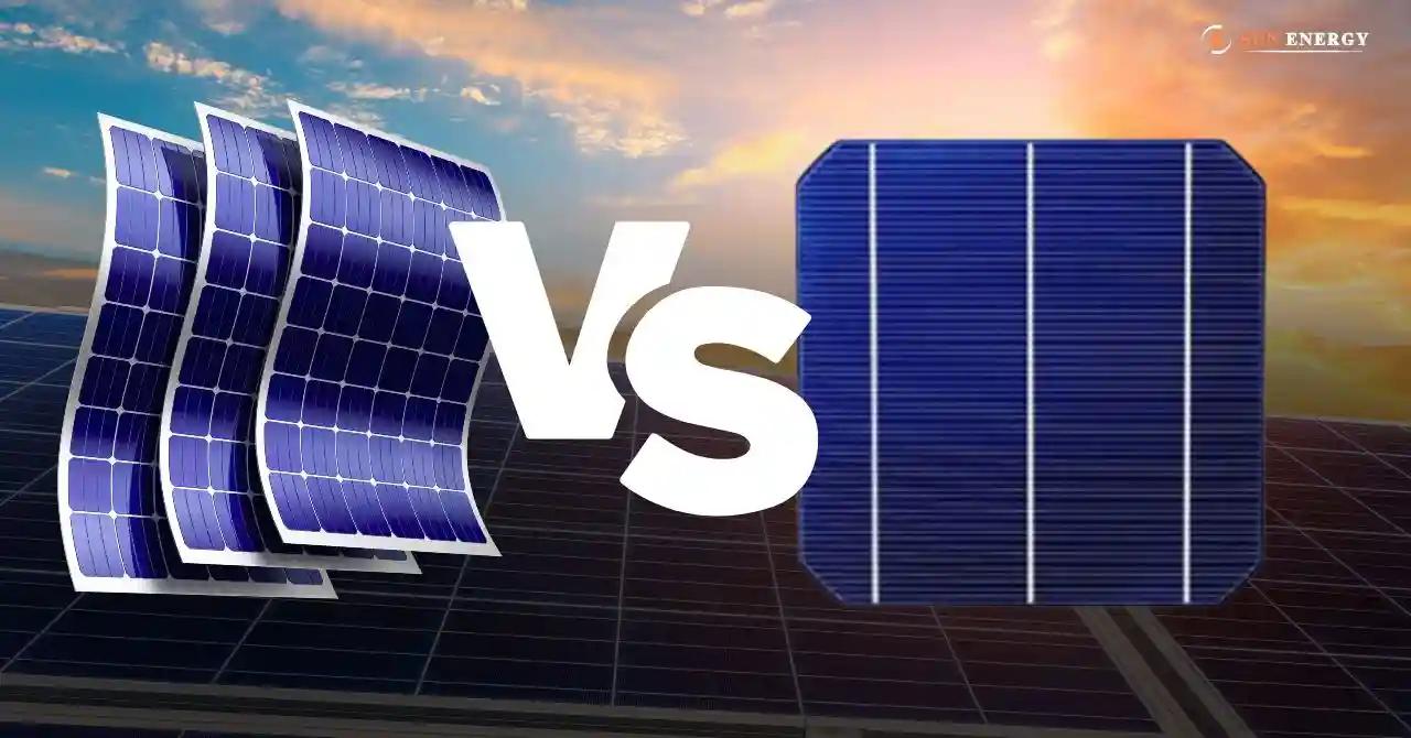 thin film vs silicon solar panels