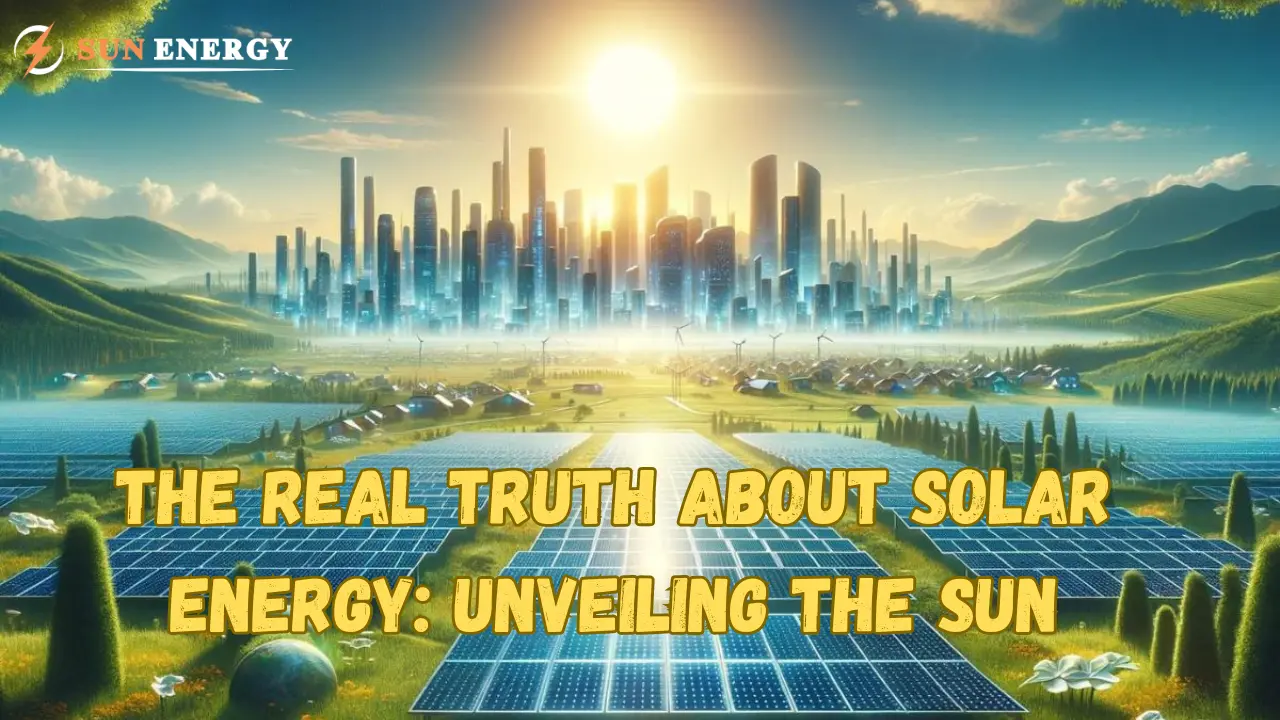 The Real Truth About Solar Energy: Unveiling the Sun