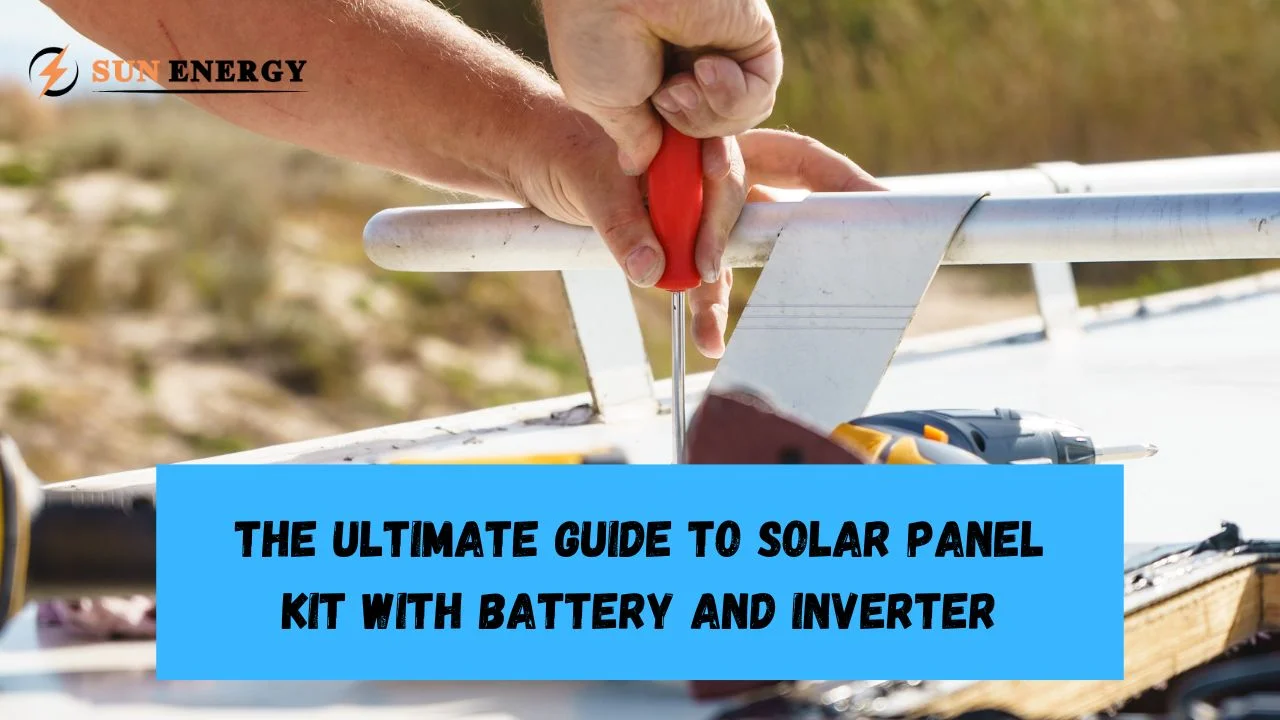 Solar Panel Kit with Battery and Inverter