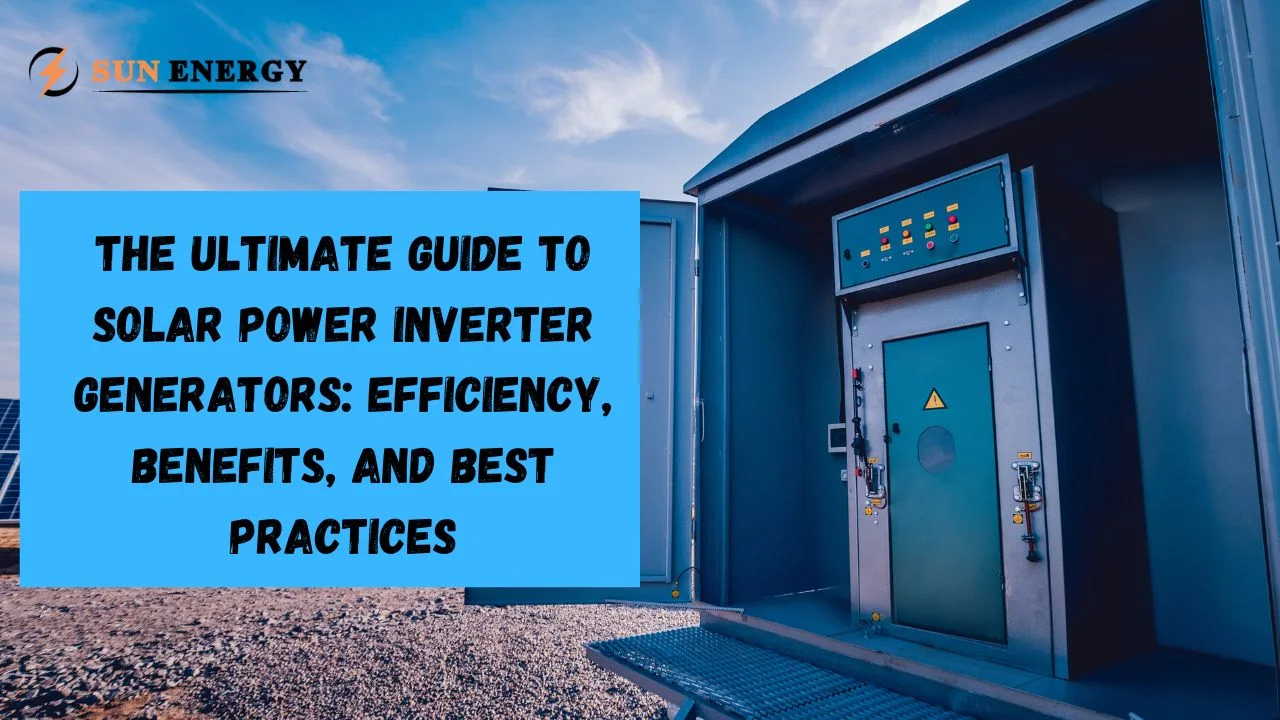 Solar Power Inverter Generators