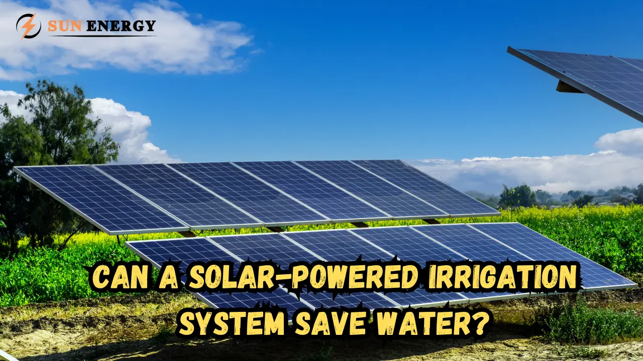 Can a Solar Powered Irrigation System Save Water?