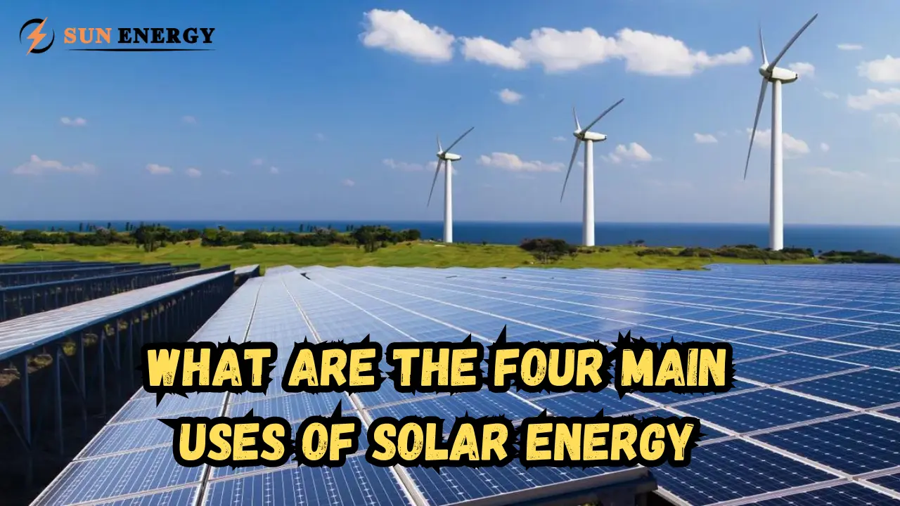 What are the Four Main Uses of Solar Energy?