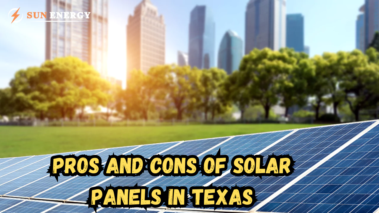 pros and cons of solar panels in texas