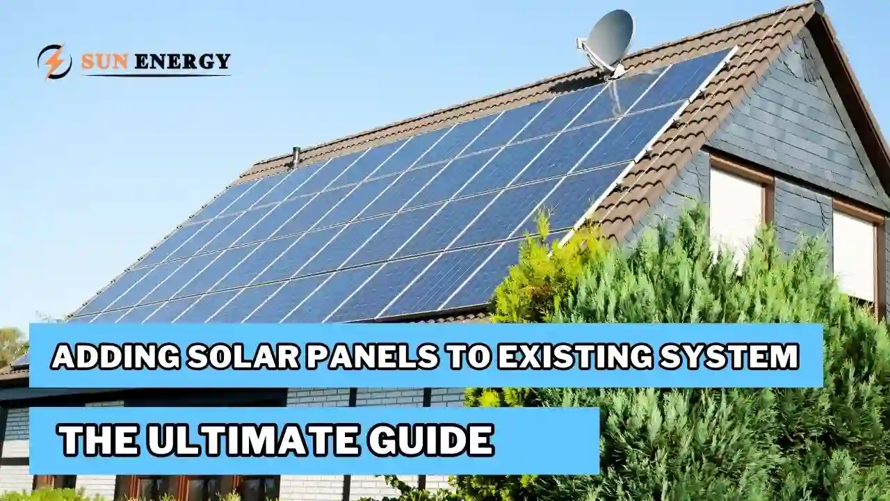 adding solar panels to existing system