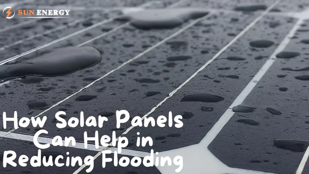 How can Solar Panels decrease the flooding issues in Miami