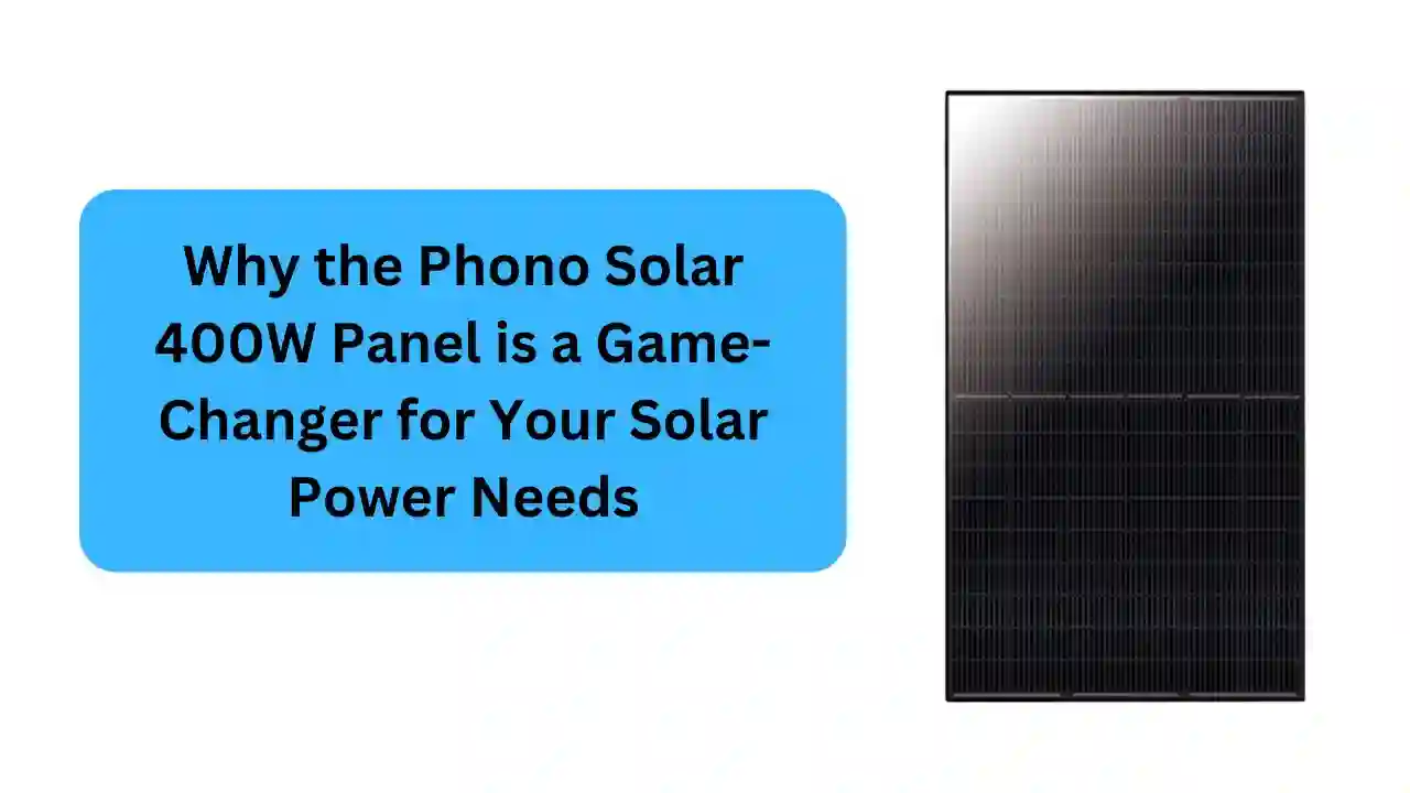 phono solar 400w