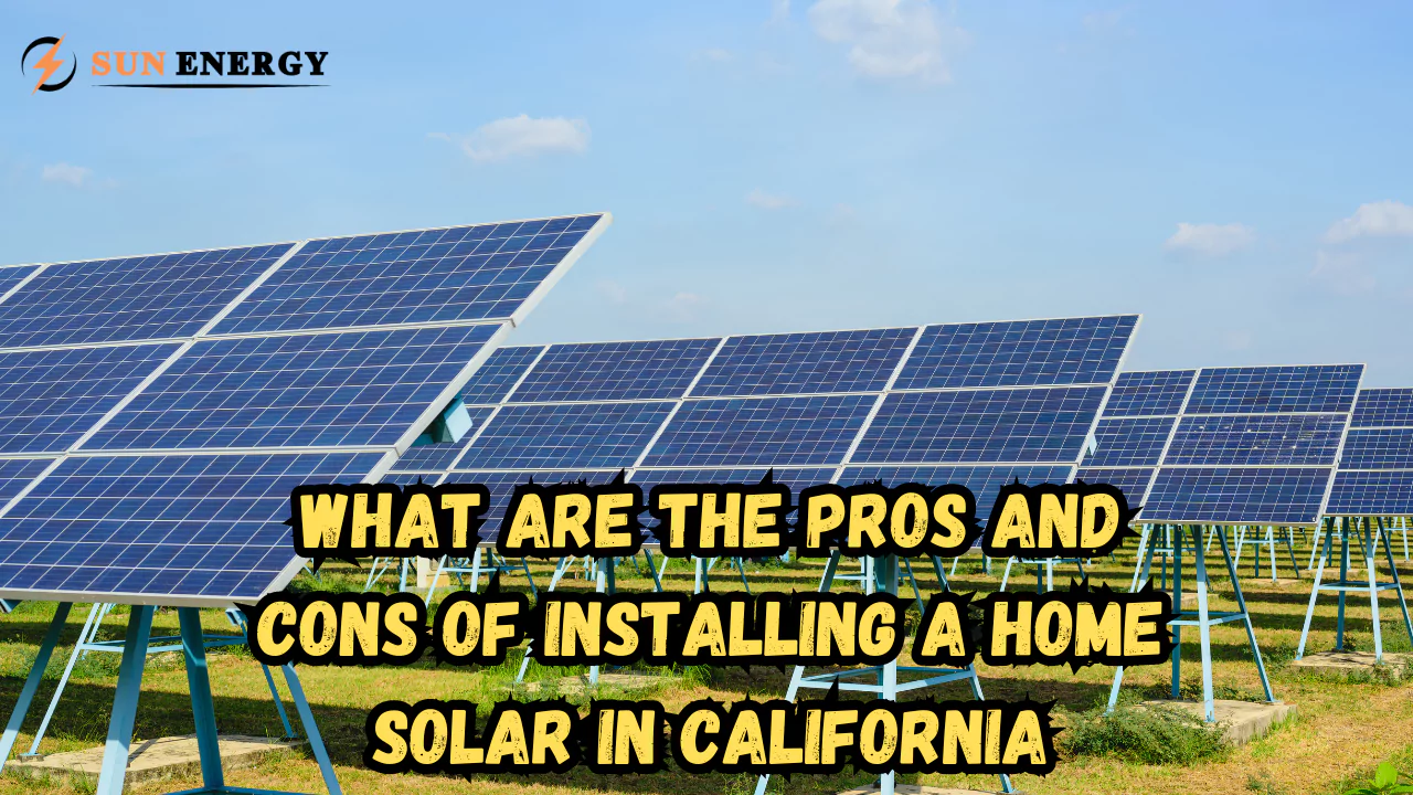 Discover the pros and cons of installing home solar in California. Learn about cost benefits, energy savings, and potential challenges for your solar investment.