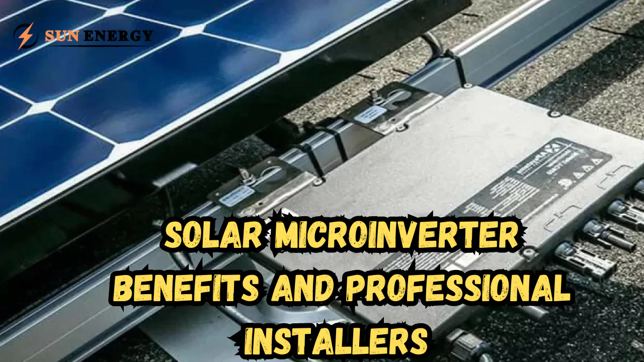 Solar Microinverter Benefits and professional installers