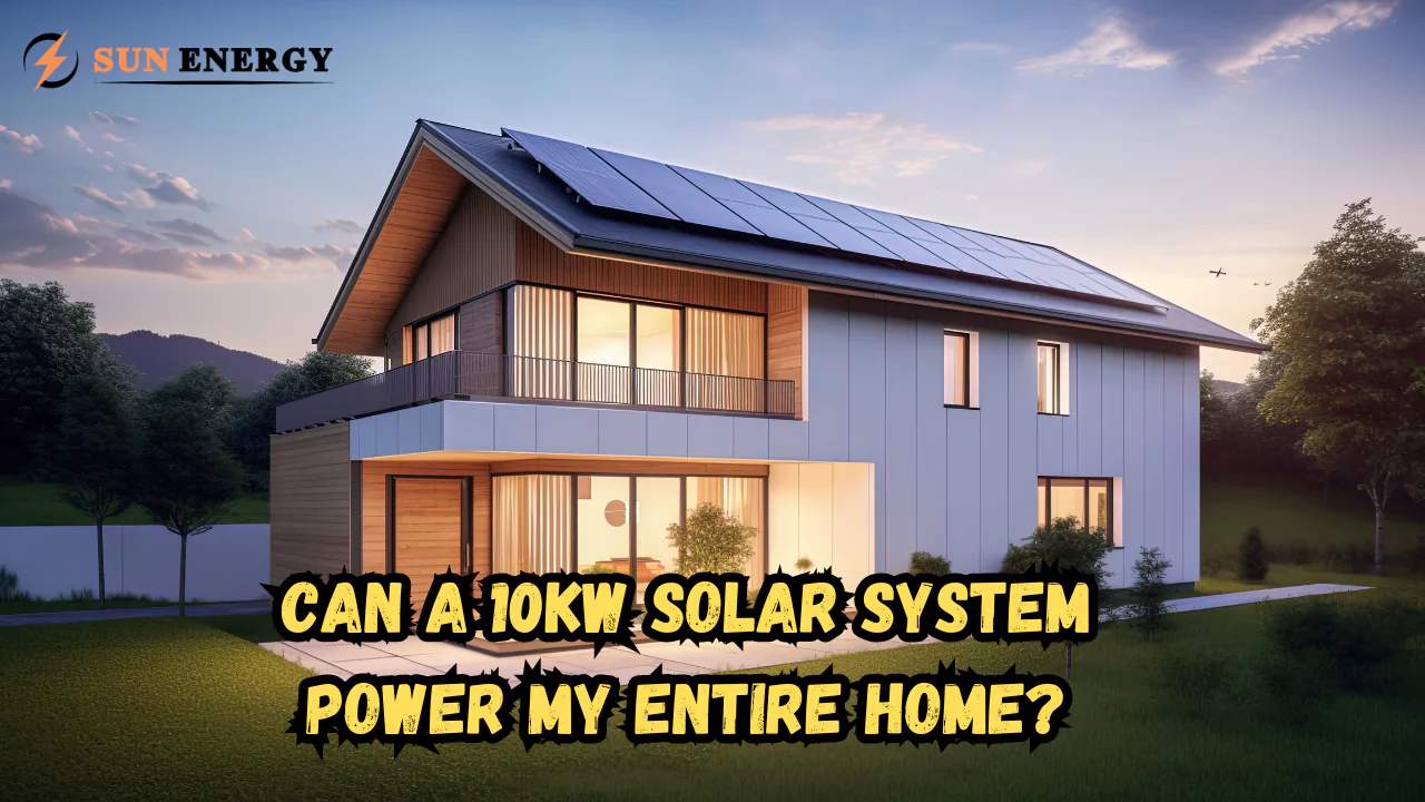 Explore if a 10kW solar system can power your entire home. Learn about its energy capacity, efficiency, and how it fits with your household's energy needs.