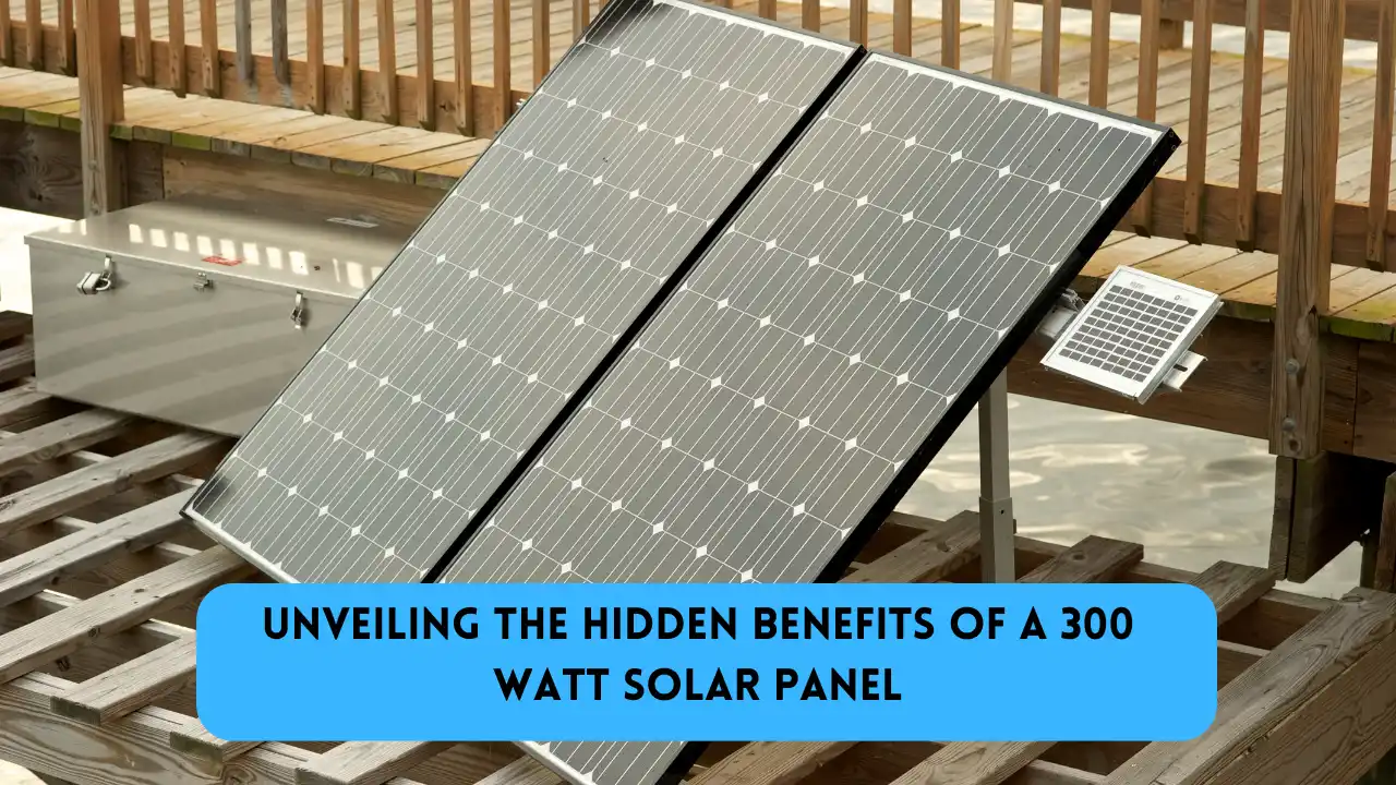 300 watt solar panel