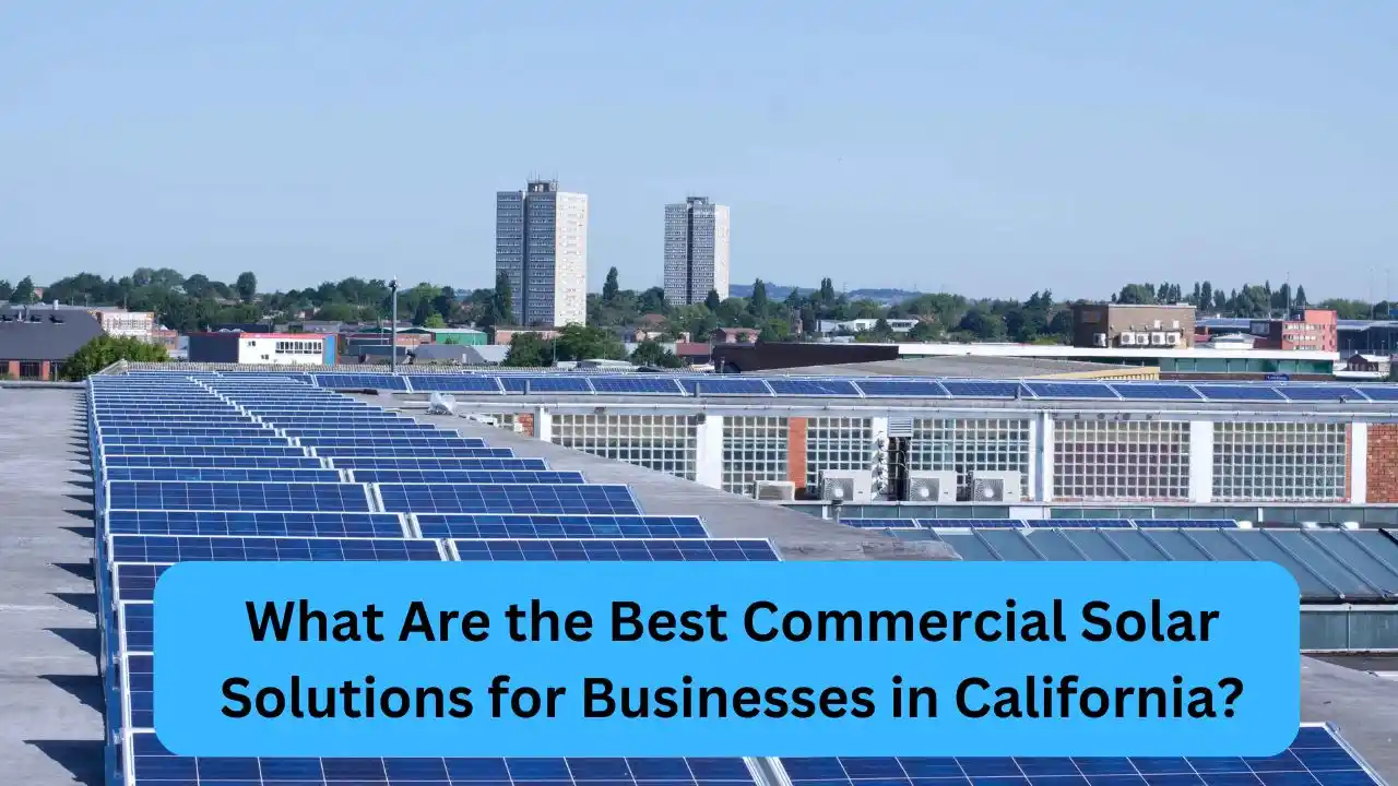 Best Commercial Solar Solutions for Businesses in California