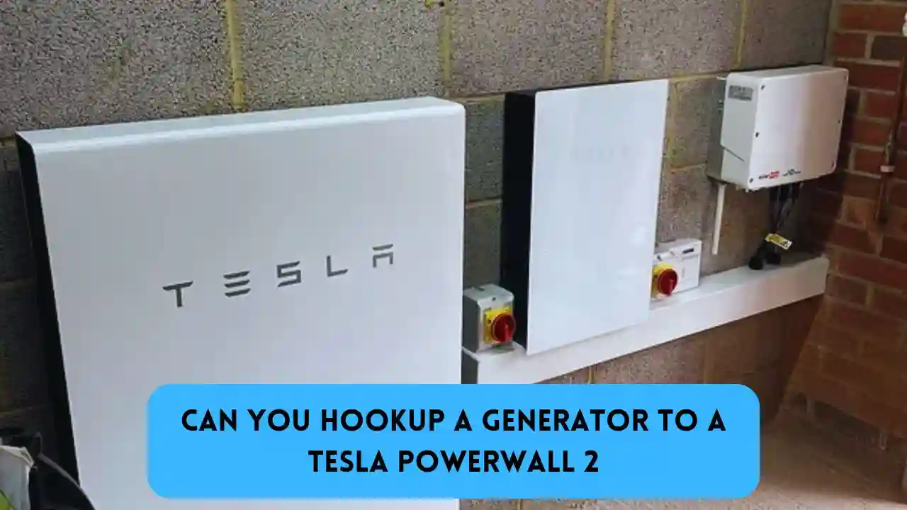 can you hookup a generator to a tesla powerwall 2