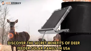 Discover the Secret Benefits of Deer Feeder Solar Panels in USA