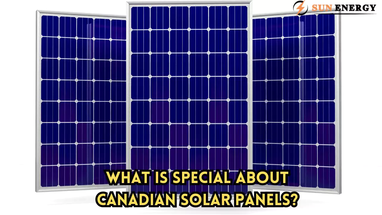 What is special about Canadian Solar panels?