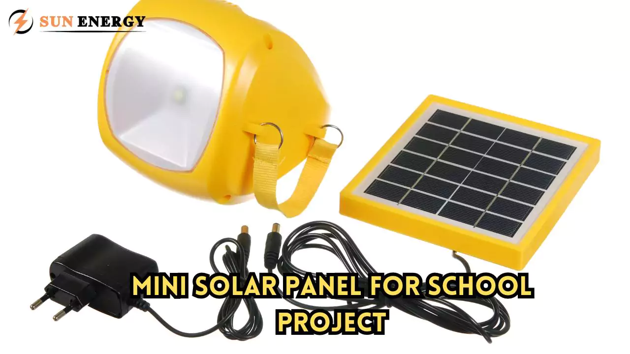 Mini Solar Panels for Inspiring Student Projects