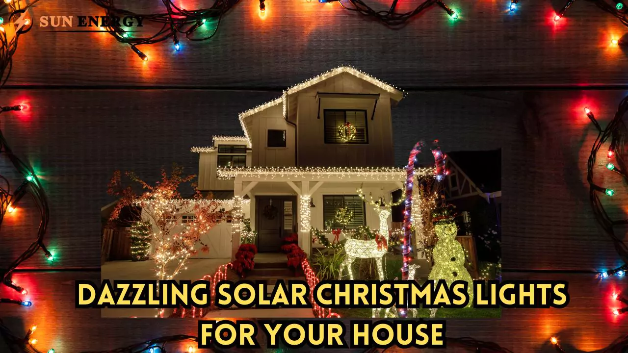 solar Christmas lights