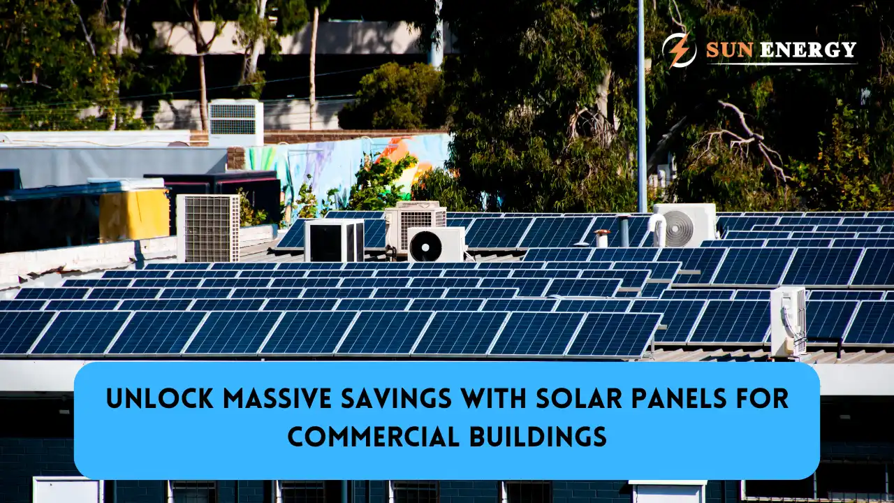 solar panels for commercial buildings