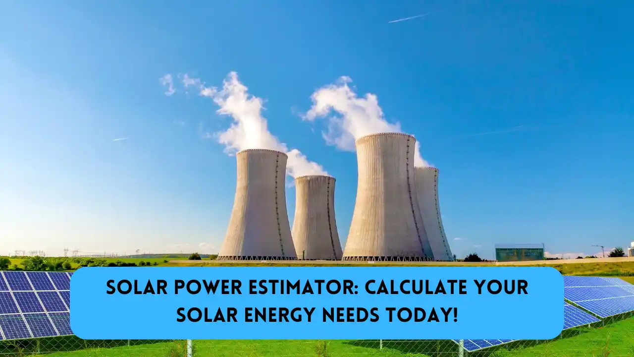 solar power estimator