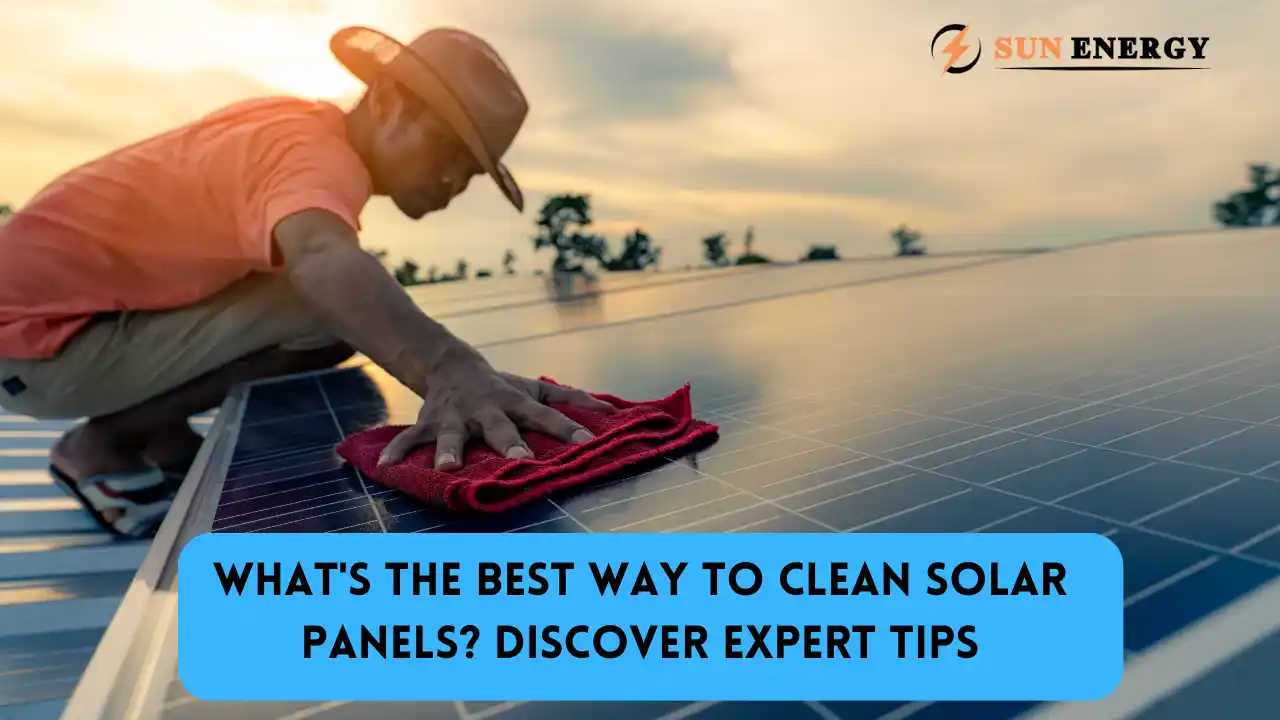 what do you use for cleaning solar panel