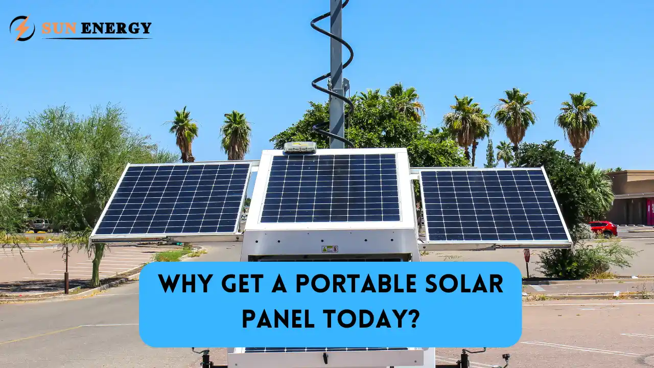 why get a portable solar panel