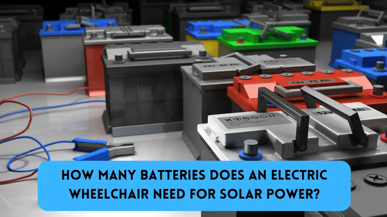 how many batteries does an electric wheelchair have