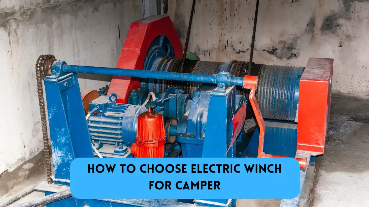 how to choose electric winch for camper