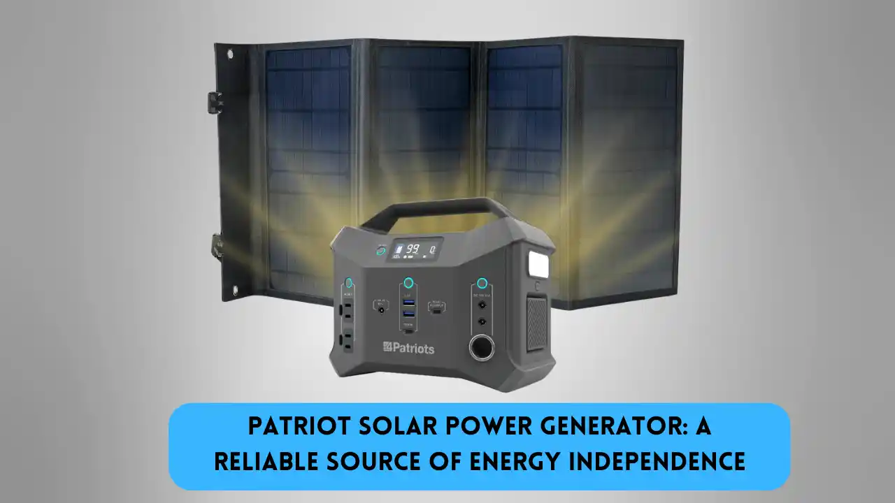 patriot solar power generator