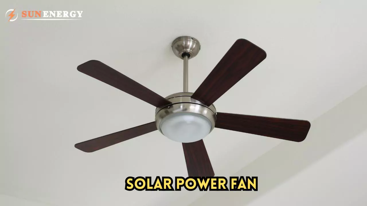 Solar Power Fan: Beat the Heat and Save Energy Now (2024)