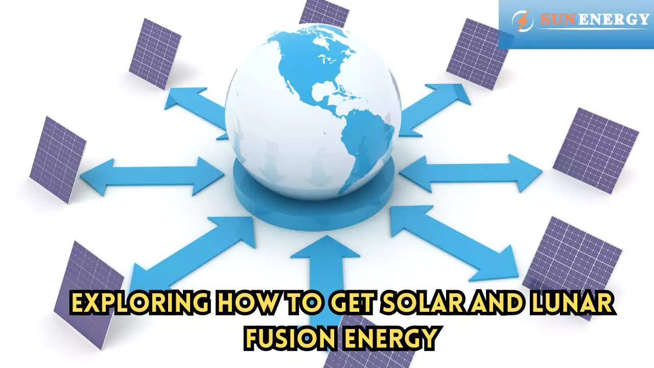 How to Get Solar and Lunar Fusion Energy Today