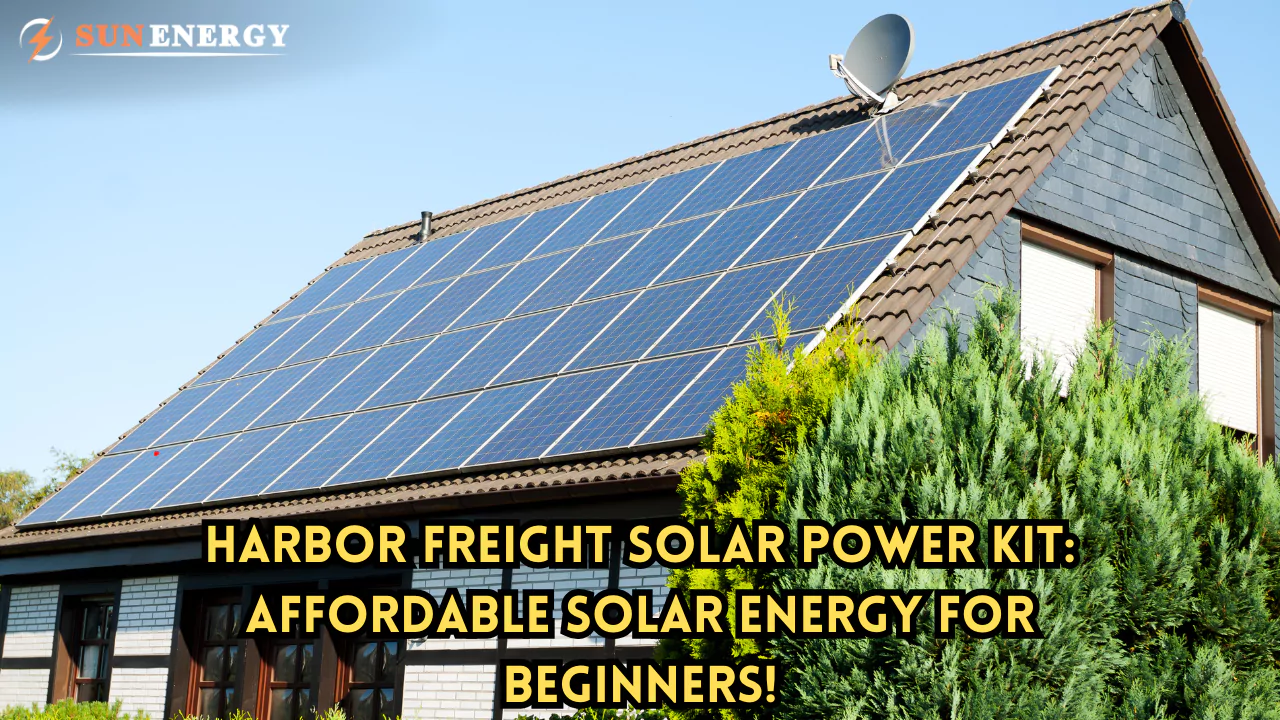 Harbor Freight Solar Power Kit: Affordable Solar for Beginners!